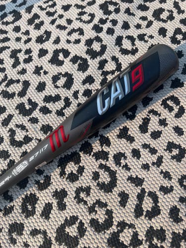 2024 Marucci CAT9 Alloy USSSA Certified Bat (-10)  17 oz 27" (Used)
