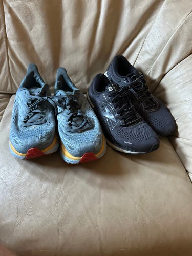 Take them before they are gone. Running bundle. Wide width Clifton 9 and Brooks.