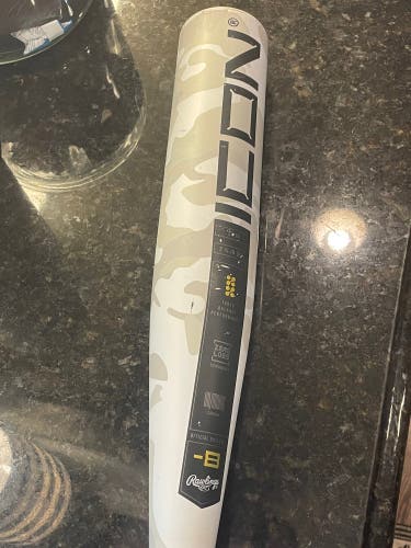 2025 Rawlings Icon USSSA Certified Bat (-8) 21 oz 29" (Used)