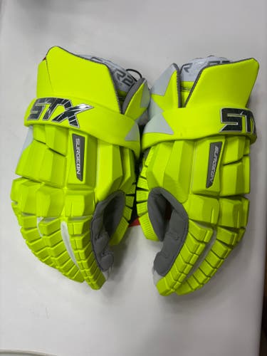 STX Rzr Lacrosse Gloves Large (New)