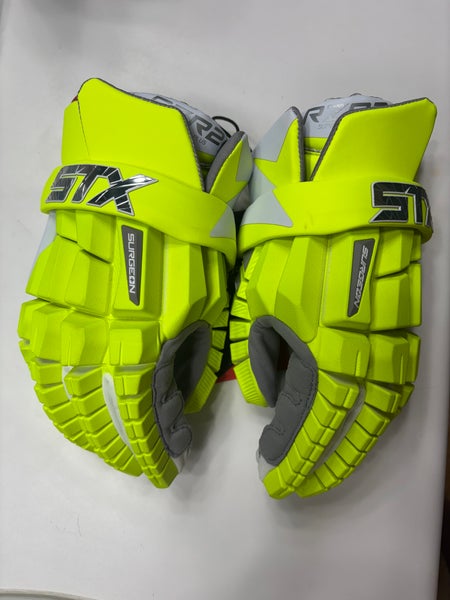 STX Rzr Lacrosse Gloves Large (New)