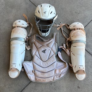 White Intermediate Easton Jen Schro The Fundamental Catcher's Set