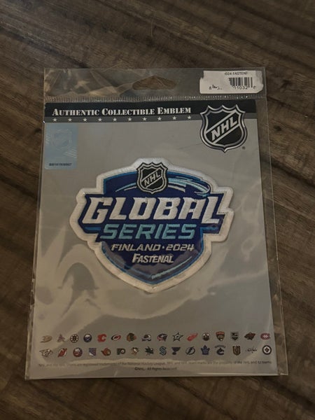 2024 NHL Global Series Finland Jersey Patch Collectible Emblem Brand New