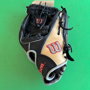Black Wilson A500 RH Infield Baseball Glove 11.5"