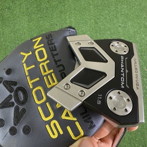 Titleist 2024 Scotty Cameron Phantom 11.5 Mallet Putter Milled Steel 34”