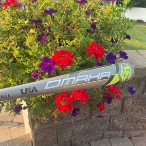 Louisville Slugger Omaha Alloy USABat Certified Bat (-10)  19 oz 29" (Used)