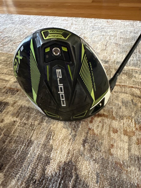 Men's Cobra RAD Speed XB Left Hand Driver Stiff Flex 10.5 Loft with HZRDUS Smoke RDX Shaft (Used)