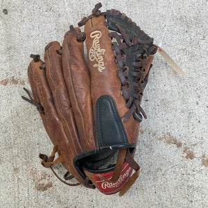 Brown Rawlings Premium Series RH Outfield Baseball Glove 12" (Used)