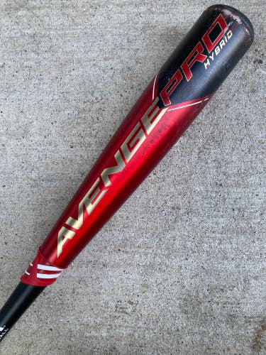 2023 AXE Avenge Pro Hybrid Bat USABat Certified (-10) Hybrid 20 oz 30" (Used)