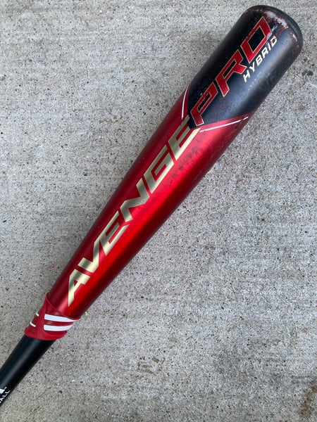 2023 AXE Avenge Pro Hybrid Bat USABat Certified (-10) Hybrid 20 oz 30" (Used)
