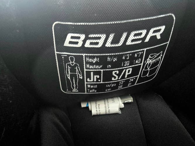 Junior Small Bauer Performance Hockey Goalie Pants (Used)