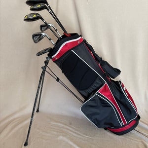 Men's Pinemeadow Excel Monterossa Right Handed Clubs (Full Set) Stiff Flex 7 Pieces (Used)