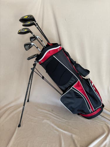 Men's Pinemeadow Excel Monterossa Right Handed Clubs (Full Set) Stiff Flex 7 Pieces (Used)