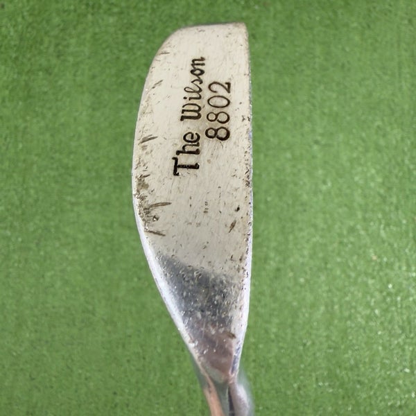 The Wilson 8802 Napa Heel Shafted Blade Putter Right Handed 35