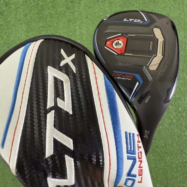 Cobra LTDx 24 5 Hybrid One Length Utility Club KBS PGI 75 Regular -1/2 Short