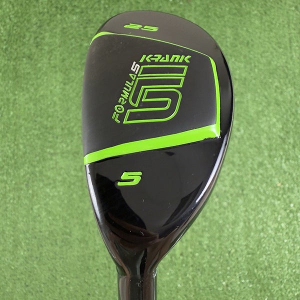 Krank Formula 5 5 Hybrid 25 True Temper Tri Gold Regular Steel Left Handed 38