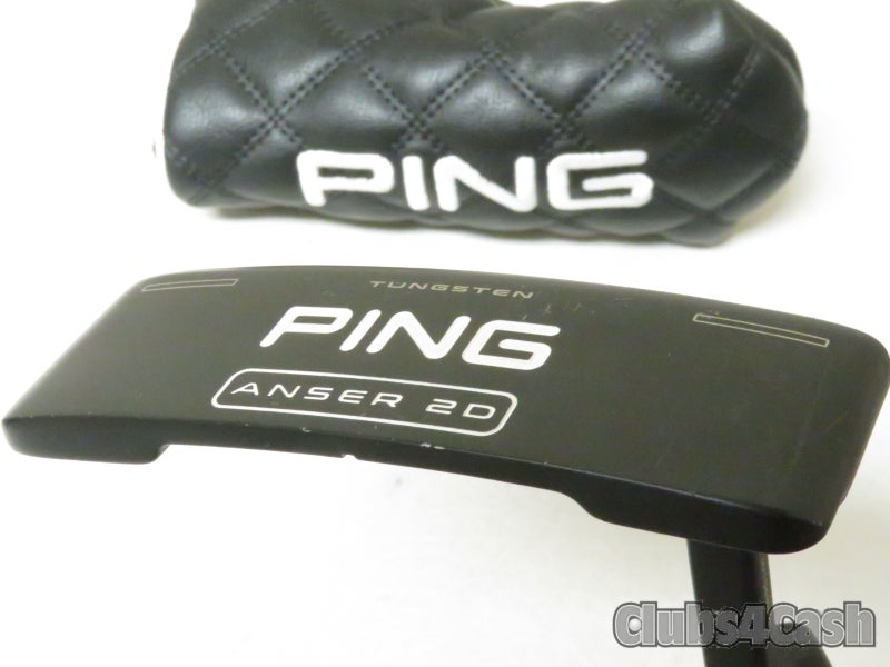 PING 2023 Anser 2D Putter Black Dot Graphite 35" +Cover