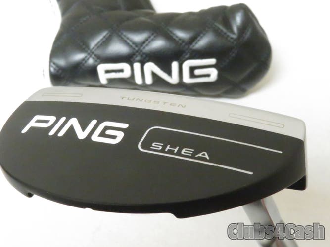 PING 2023 SHEA Putter Black Dot Graphite 35" +Cover .. LooK