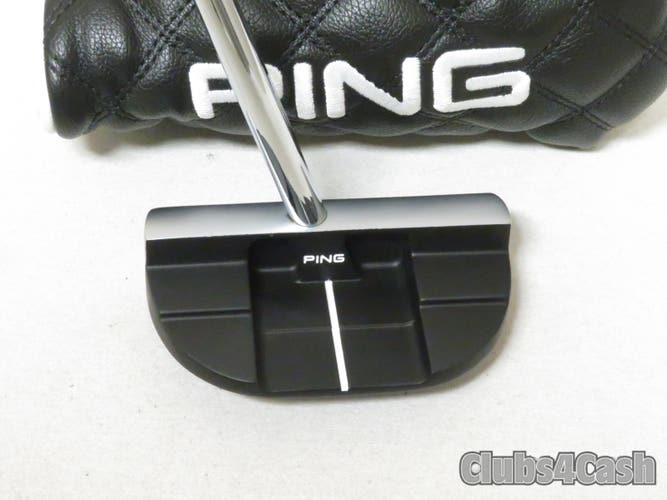 PING 2023 DS72 C Putter Black Dot Straight 35" +Cover ... MINT