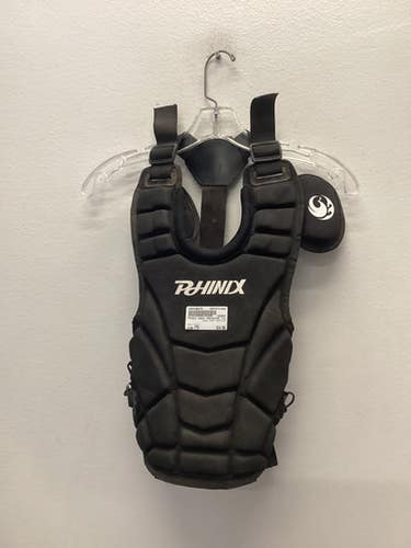 Used CHEST PROTECTOR Catchers Chest Protector Black Youth 11443-S000196275