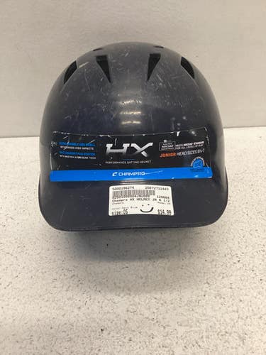 Used Champro HX Batting Helmet No Mask Navy Blue One Size 11443-S000196274