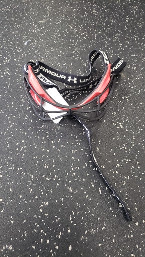 Used Under Armour WOMENS GOGGLES Lacrosse Facial Protect Red Senior 11849-S000030264