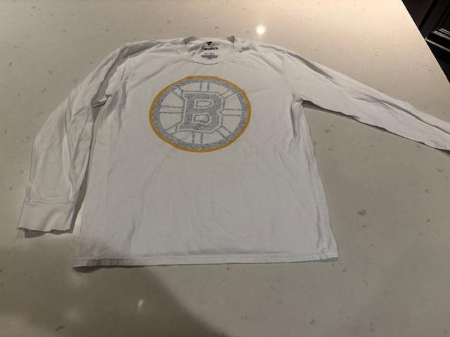 Bruins Fanatics Youth Large Long Sleeve T-Shirt