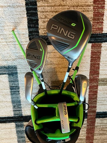 Ping Prodi G Right Handed Clubs 5 Pieces (Used)