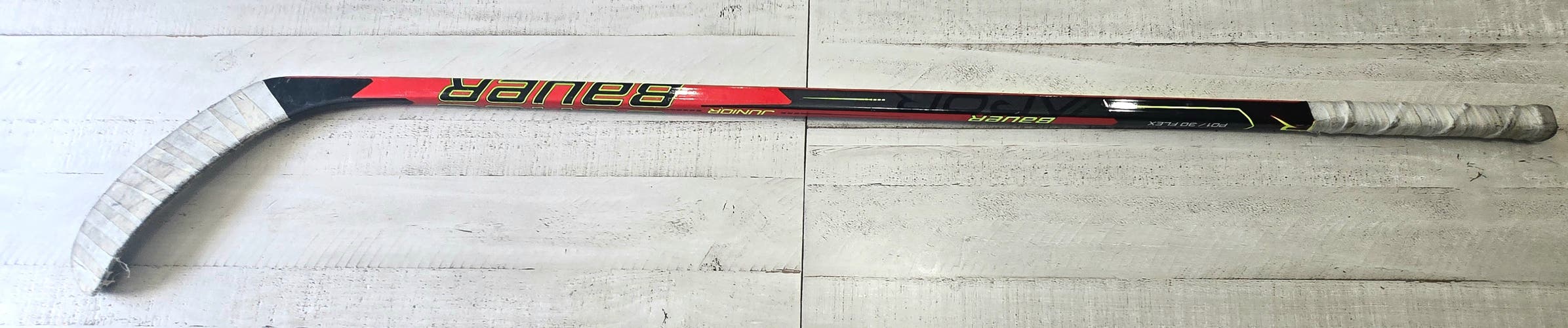 Junior Bauer X Vapor Right Handed Hockey Stick (Used)