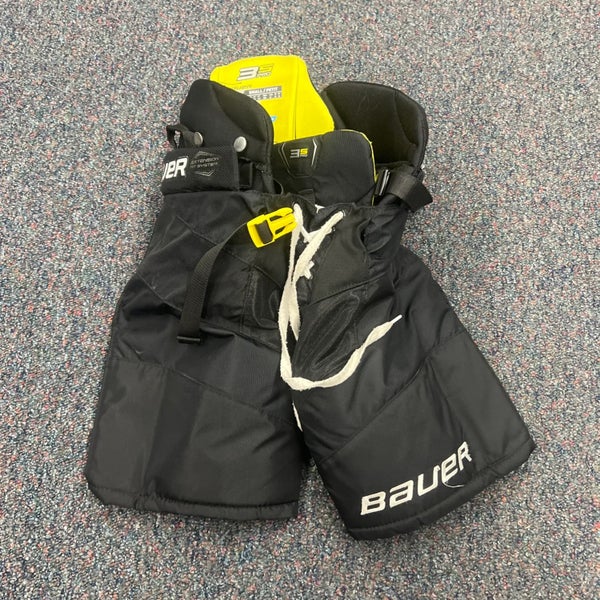 Black Bauer Supreme 3S Pro Hockey Pants (Used) | Junior Small