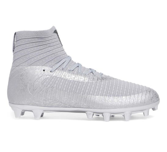 Under Armour UA Highlight 2 MC Knit Football Cleats men’s size 10 Wolf Grey NEW