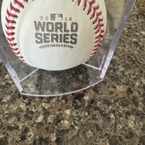 2016 World Series Game Ball, Cubs Indians RARE