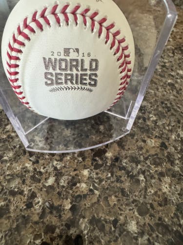 2016 World Series Game Ball, Cubs Indians RARE