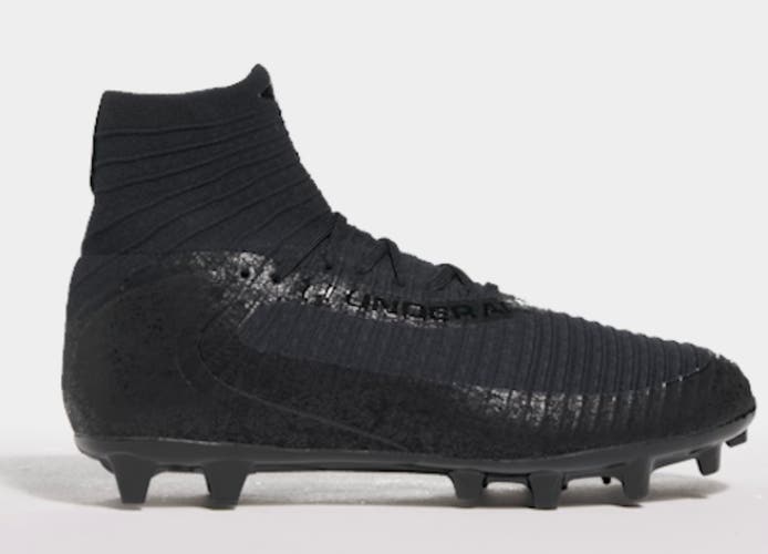 Under Armour Highlight MC 2 Football Cleats Black men’s size 9.5 *BRAND NEW*