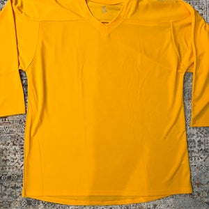 Yellow Men's XL Champro Jersey (New)