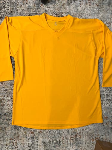 Yellow Men's XL Champro Jersey (New)