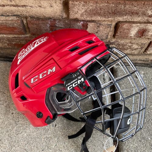 Red Small CCM Super Tacks X Helmet (Used)