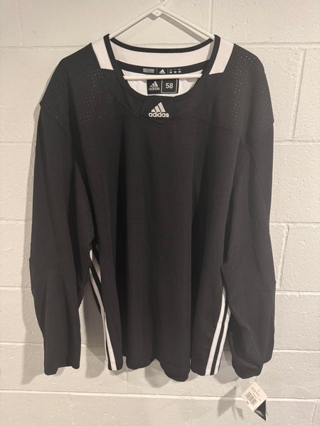 Brand New Blank Adidas Hockey Practice Jersey size 58 black