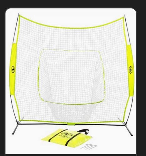 Baseball Hitting Net And Tee