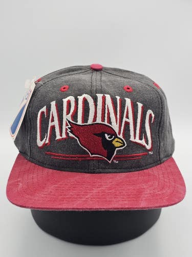 NEW Vintage Rare Arizona Cardinals SAMPLE NFL Sports Logo 7 Hat Cap Snapback