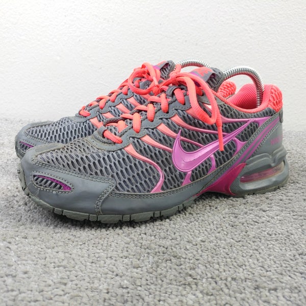Nike Air Max Torch 4 Womens Size 9 Running Shoes Gray Pink Violet 343851-005