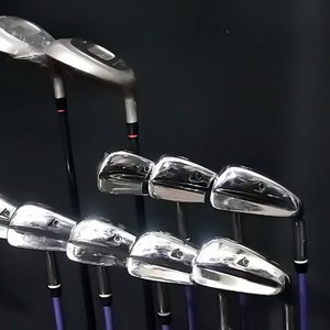 SNAKE EYES VIPER SET DRIVER (44"), 3 WOOD (42"), IRONS 3-9, PW LADIES FLEX, RH