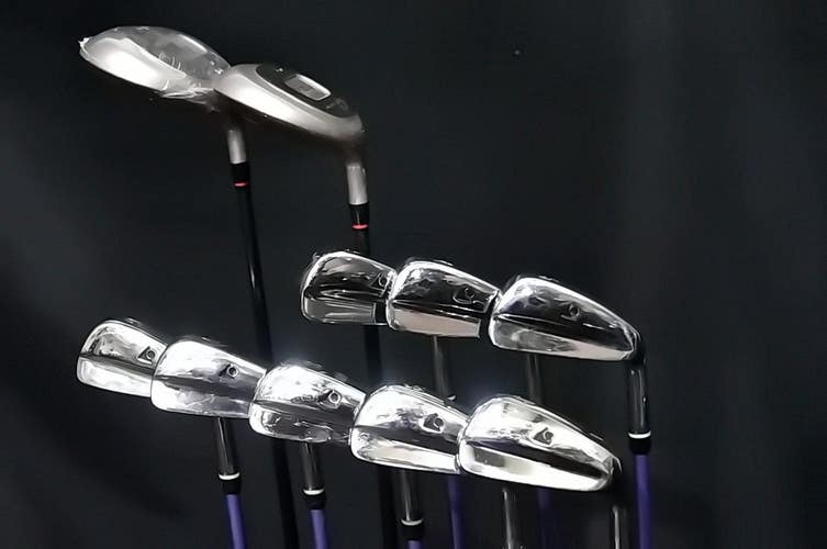 SNAKE EYES VIPER SET DRIVER (44"), 3 WOOD (42"), IRONS 3-9, PW LADIES FLEX, RH