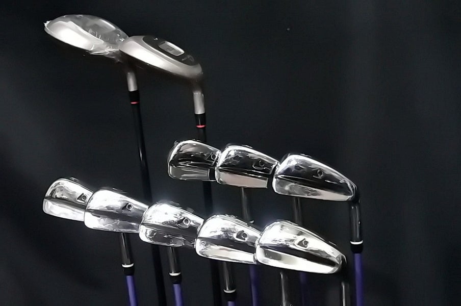 SNAKE EYES VIPER SET DRIVER (44"), 3 WOOD (42"), IRONS 3-9, PW LADIES FLEX, RH