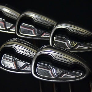 MAXFLI BLACK MAX IRONS SET 6-9, PW IRONS, REGULAR FLEX, RH, SHAFT 37" (6I)
