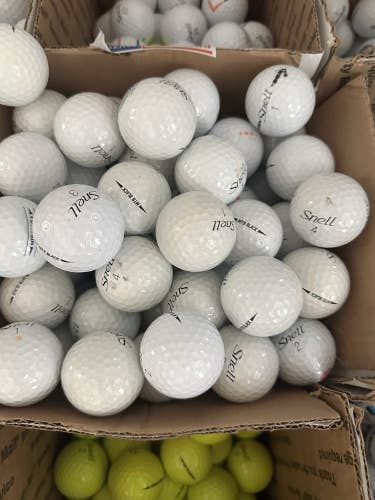 Snell MTB BLACK AAAA Near Mint To MINT 100 Used Golf Balls 4A