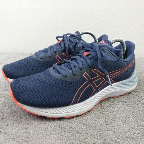 Asics Gel-Excite 8 Womens Size 10 WIDE Running Shoes Low Top Blue Sneakers