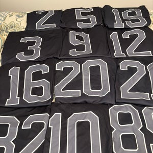 Team Set L/XL Senior Hockey Jerseys (Used)