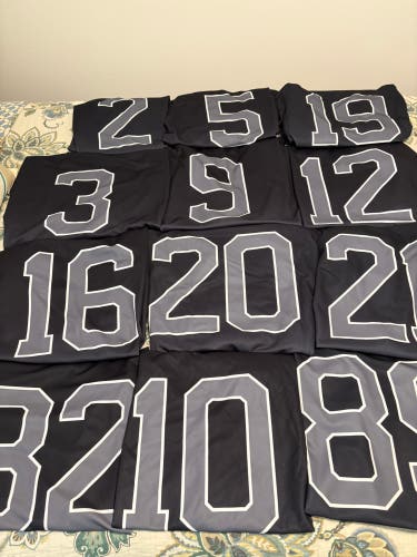Team Set L/XL Senior Hockey Jerseys (Used)