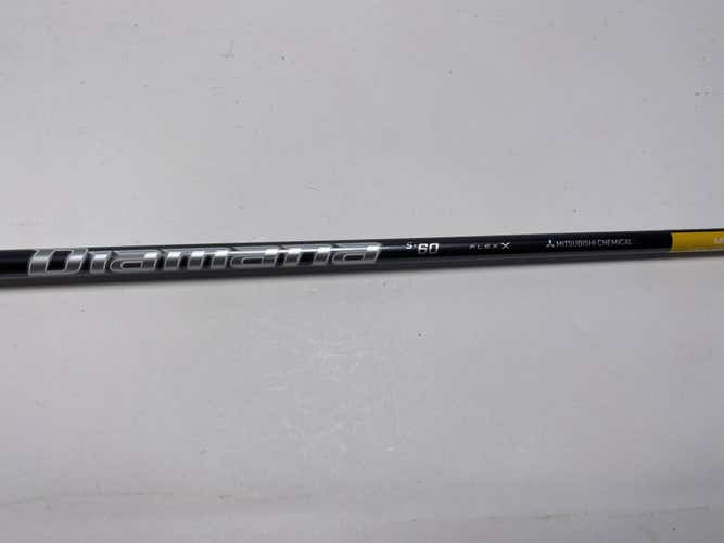 Mitsubishi Chemical Diamana S+60 60g Extra Stiff Driver Shaft 44.75"-Taylormade